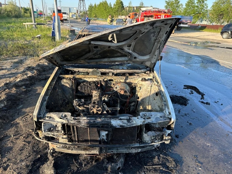 Пожарно-спасательное подразделение привлекалось для ликвидации ДТП в городе Муравленко