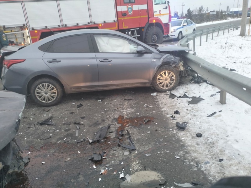 Пожарно-спасательное подразделение привлекалось для ликвидации ДТП в городе Муравленко