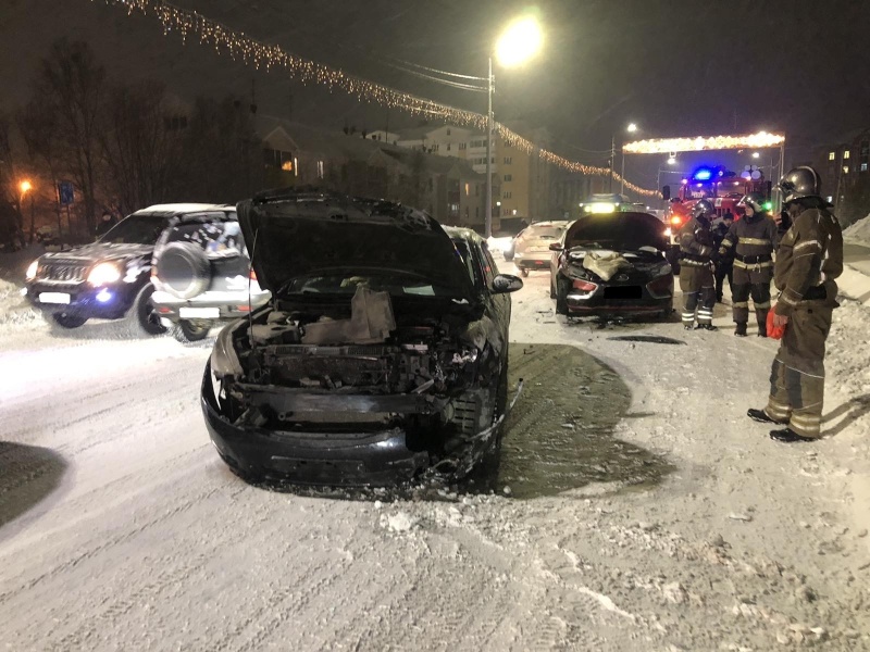 Пожарно-спасательное подразделение привлекалось для ликвидации ДТП в городе Салехард.