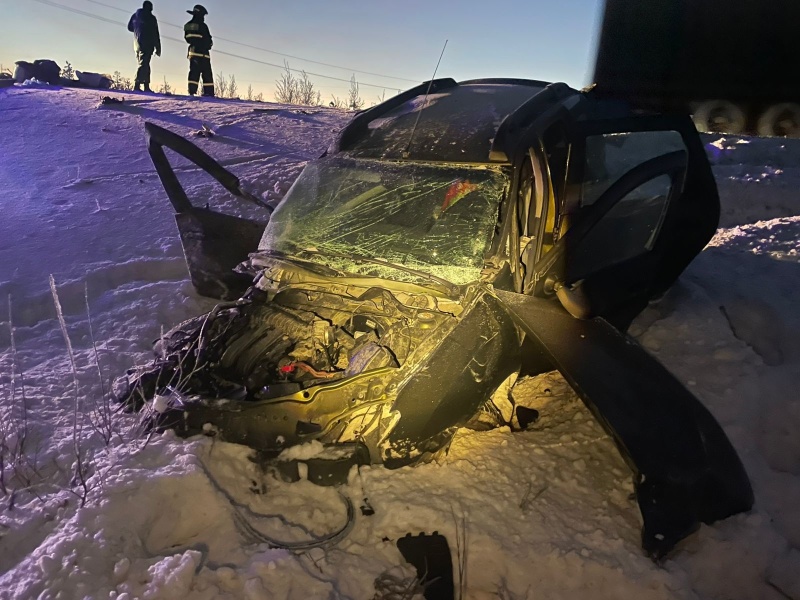 Пожарно-спасательное подразделение привлекалось для ликвидации ДТП в городе Муравленко